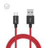 BlitzWolf® Micro USB Braided Charging Data Cable 3.33ft/1m  Magic Tape Strap