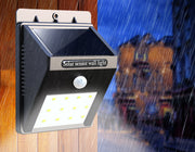 Solar Lamp 12 LED Induction Garden Light