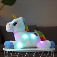 40cm LED Plush Light Up Horse Stuff Toys