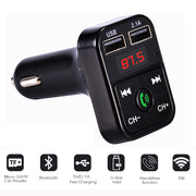JINSERTA Car Styling Bluetooth FM Transmitter