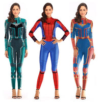 Women Captain Marvel Costumes Halloween Costume for Women