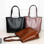 Fashion Women  Luxury Brand PU Leather Handbags