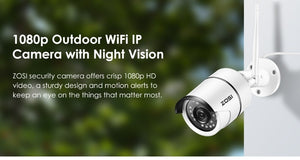 ZOSI 1080P Wi-Fi IP CCTV Camera