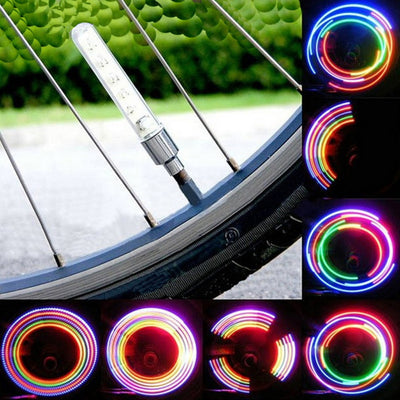 LED light Bicycle Wheel Tire Valve Cap