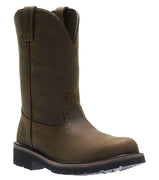 Men’s Wolverine Ranchero Brown Steel Toe Work Boots