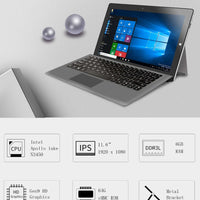 Jumper EZpad 6 plus 2 in 1 tablet 11.6" FHD IPS Screen Intel Tablet PC