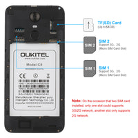 Oukitel Android 7.0 Quad Core Smartphone
