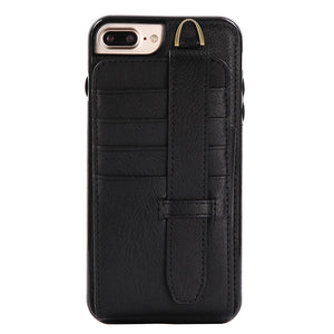Genuine Leather iPhone6/6s/6+/6s +/7/7+ Case Wallet Card Holder Phone Bag