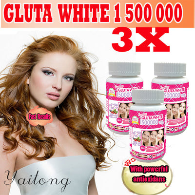 3x Gluta White Supreme  V Shape Face Whitening Anti Aging