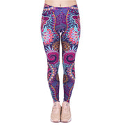 Zohra Fashion Retro Women Leggings
