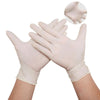 Universal Latex Gloves Disposable White Non-Slip Acid Laboratory Rubber Latex Gloves Household Cleaning Disposable 100/50PCS