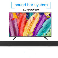 LONPOO Bluetooth TV Speaker Powerful 40W Soundbar