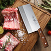 SHUOOGE 8 inch Stainless Steel Cleaver Butcher Knife