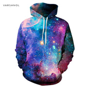 Varsanol Galaxy Space 3d Sweatshirts Hooded Men/Women