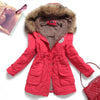 Fitaylor Winter Jacket Women Thick Warm Hooded