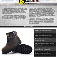 Safetoe Men’s Work Boots Safety Shoes