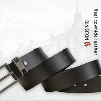 DINISITON Cow Genuine Leather Belts for Men