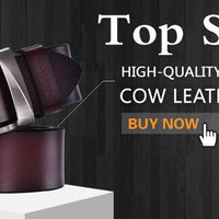 Genuine Leather Men's Belt