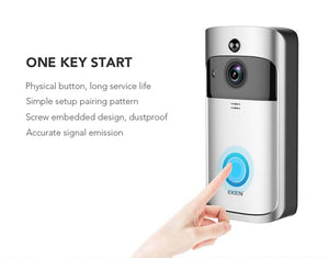 EKEN Remote Control Video Doorbell 2 720P HD Wi-Fi Wireless Smart Home
