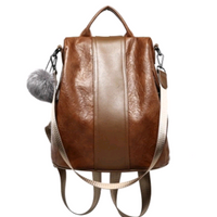 2020 new soft leather backpack