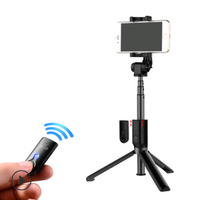 Mobile phone selfie stick Bluetooth tripod