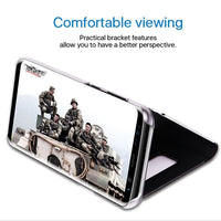 Clear View Mirror Case for Samsung, iPhone