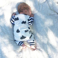TANGUOANT new baby romper Long sleeve baby boy girl clothes newborn