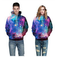 Varsanol Galaxy Space 3d Sweatshirts Hooded Men/Women