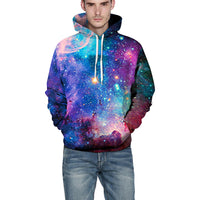 Varsanol Galaxy Space 3d Sweatshirts Hooded Men/Women