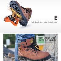 safetoe Work Boots Extra Wide Work Steel Toe