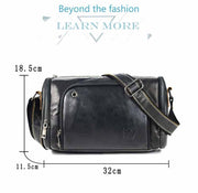 BULL CAPTAIN  Fashion Leather Male Shoulder bags