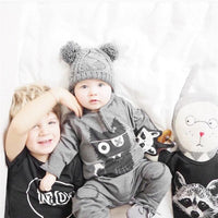 TANGUOANT Baby Boy Clothes Long Sleeve Baby Rompers Newborn