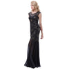 Kate Kasin Long Black Prom Dresses