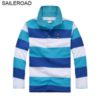 SAILEROAD 3-15 Year Juvenile Big Kids Boys Polo Shirts