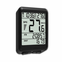 INBIKE Bicycle Waterproof Wireless LCD Odometer Speedometer Backlight