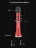 Wireless Karaoke Microphone Bluetooth Speaker 2-in-1