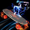 Electric Skateboard with Bluetooth Speaker  Light Remote Controller