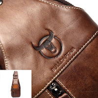 Bullcaptain Men Genuine Leather Bag