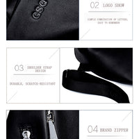GSQ Hot Genuine Leather Men Shoulder Bag Fashion