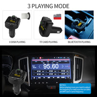 JINSERTA Car Styling Wireless Bluetooth FM Transmitter