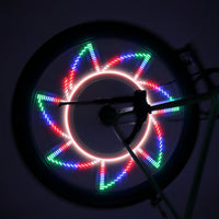 Colorful Bicycle Lights Bike Cycling Wheel Spoke Light 32 LED 32