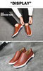 Merkmak Spring, Summer, Autumn Men Leather Casual Shoes