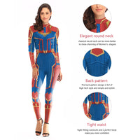 Women Captain Marvel Costumes Halloween Costume for Women