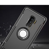 H&A 2018 New Luxury Shockproof Phone Case for Samsung Galaxy S9 S8 Plus with Holder Cover