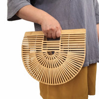 Bamboo Bags for Women 2020 Beach Handbags