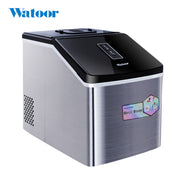 220V Electric Ice Maker Stainless Steel Manual Adding Water