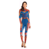 Women Captain Marvel Costumes Halloween Costume for Women