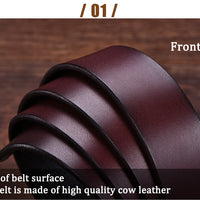 Genuine Leather Men's Belt