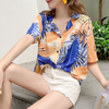 Women Vintage Harajuku Blouse Hawaiian Female Shirts