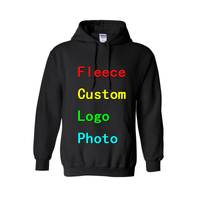 Personalized Custom Logo Photo Text Printed Men Women Hooded Sweatshirt
